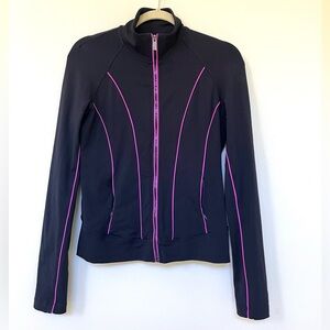 Women's Black and Pink Jacket